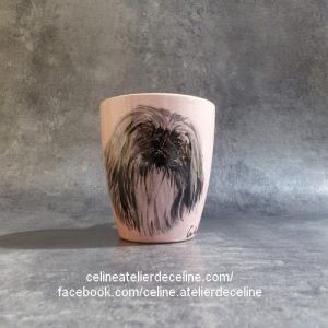 Pekinois - mug/grande tasse à expresso